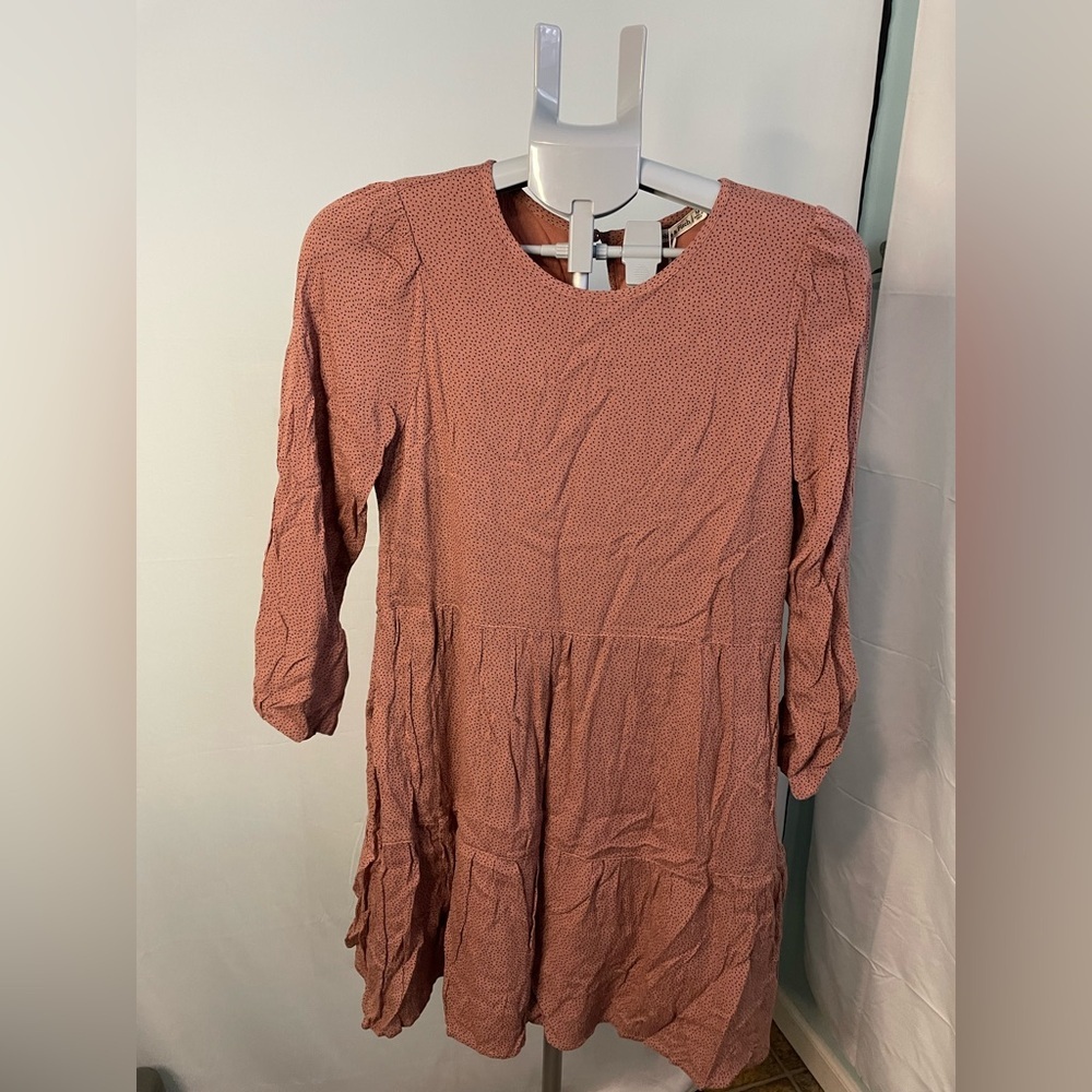 Abercrombie & Fitch NWT pink dress with polka dots size medium‎